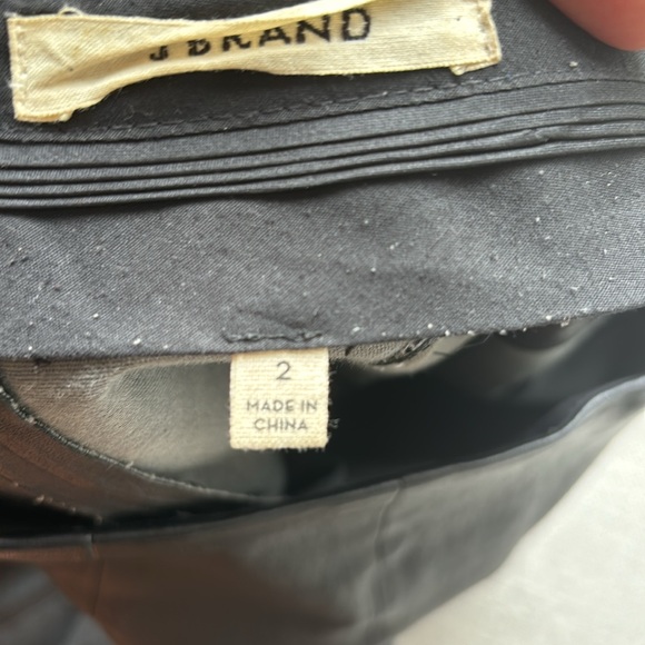J Brand leather pencil skirt, size 2 - Picture 6 of 7